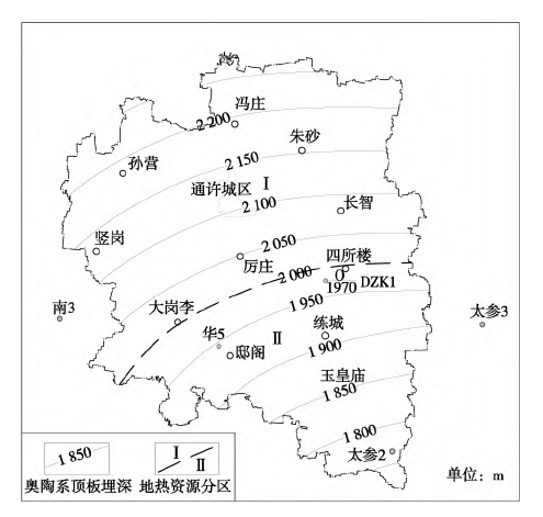 通許縣中深層地?zé)豳Y源分布規(guī)律-地大熱能 通許縣中深層地?zé)豳Y源分布規(guī)律-地大熱能